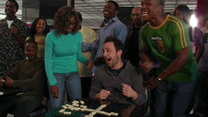 Charlie Day excited gif