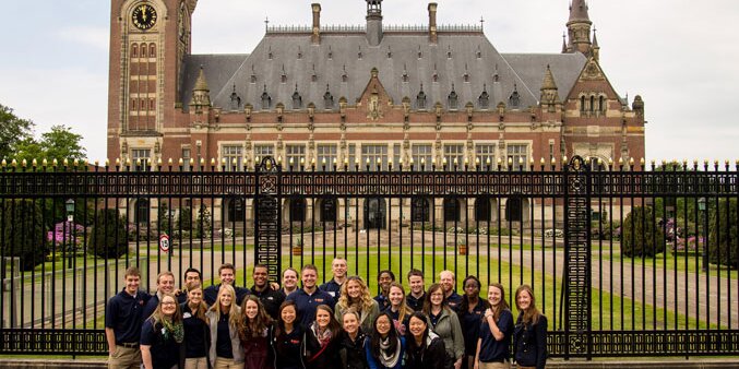 ACE students studying abroad