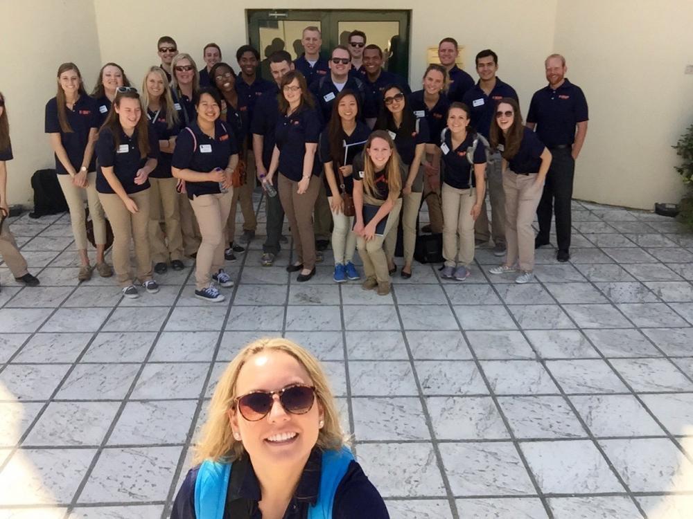 Group photo of the students in IBIP