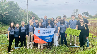The International Business Immersion Program group in Brazil