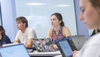 Students learning in ACE 241