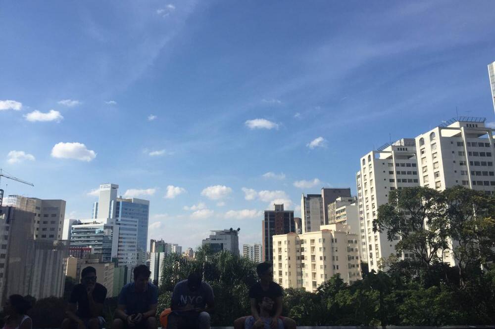 Outlook of the skyline in Sao Paulo, Brazil