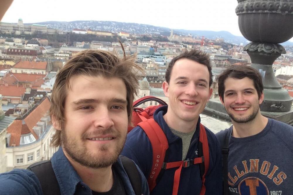 selfie from the highest point in Budapest