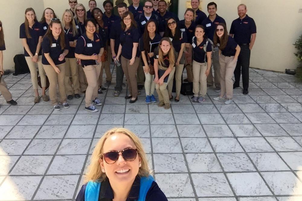 Group photo of the students in IBIP